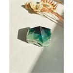 punta grezza in Fluorite verde